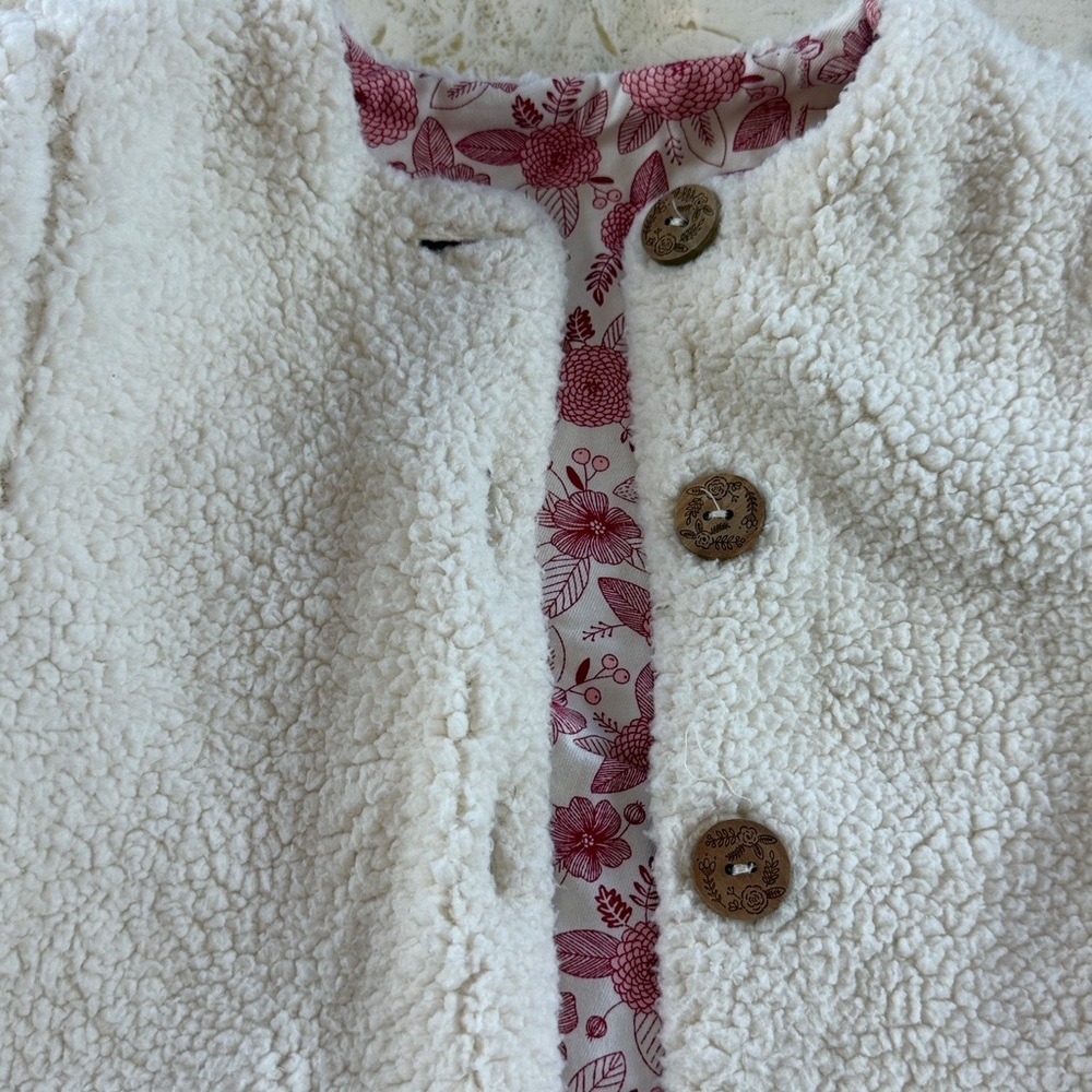 Sergent Major Toddler Girl Reversible Jacket – Size 3 Years / 98 cm French - Picture 6 of 15